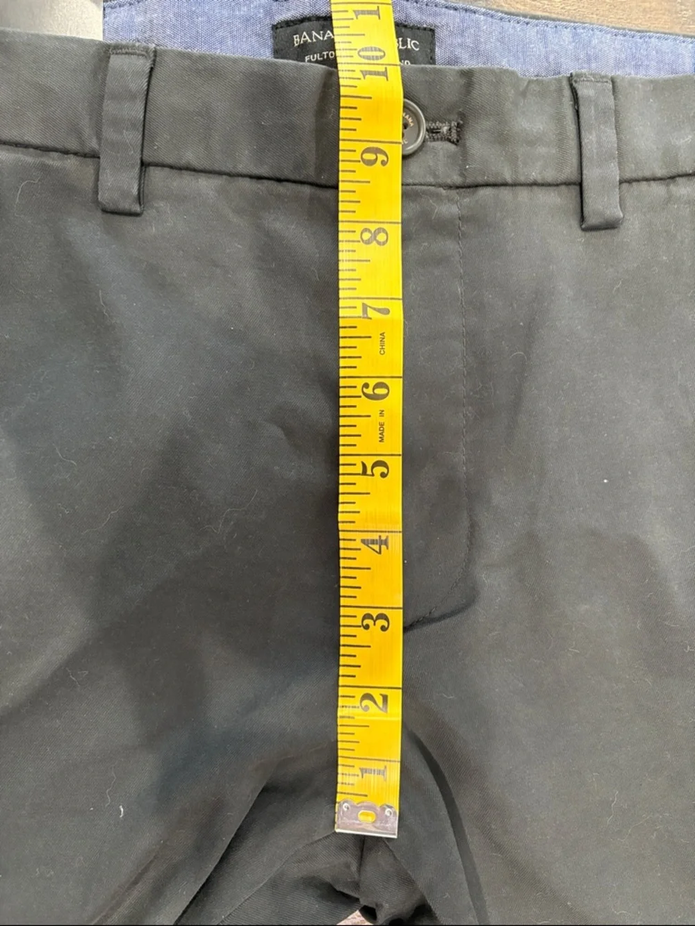 Banana Republic Fulton Stretch Chino Pants Charcoal Gray Men’s 30x30 NWT